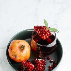 Honey Pomegranate Falooda